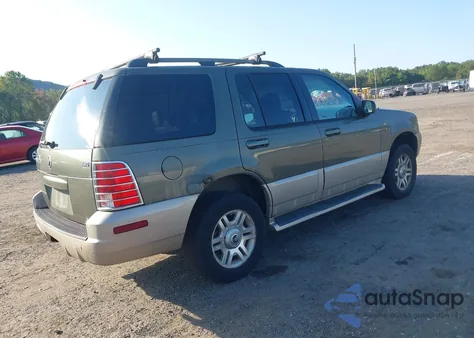 2004 Mercury Mountaineer from USA, damaged, VIN 4M2ZU86E24UJ18797